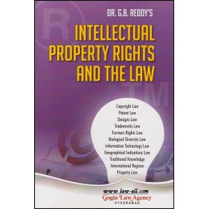 Gogia Law Agency's Intellectual Property Rights and the Law (IPR) For B.S.L & L.L.B by Dr. G.B. Reddy 